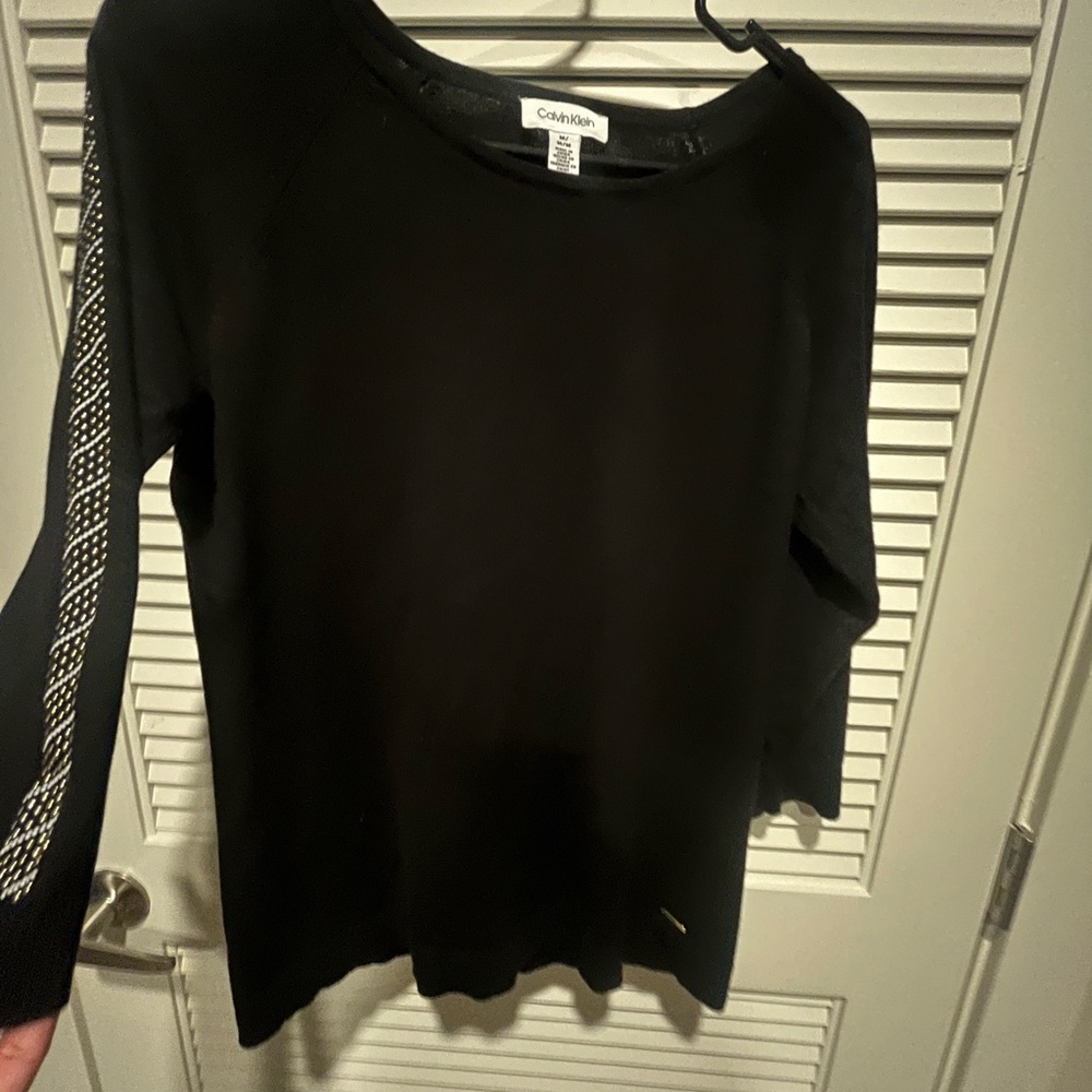 Calvin Klein Black Long Sleeve Tee